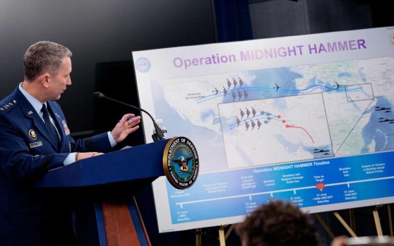 DOD Secretary Hegseth And Chairman Of The Joint Chiefs Caine Brief On Iran Strike
