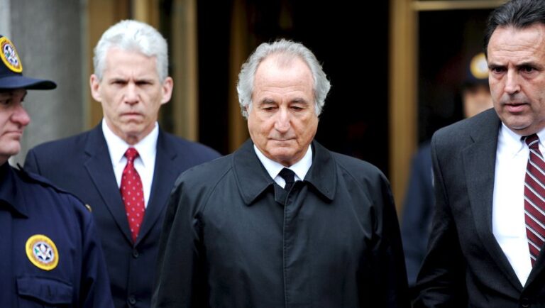 Bernie Madoff died